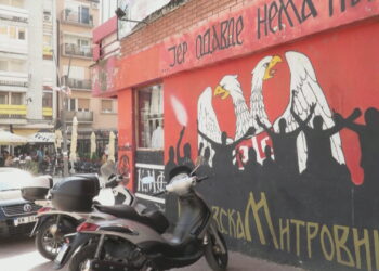 Tensione të reja! Parullat në serbisht: “Ju presim në Veri…”!