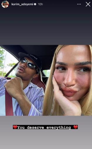 “Ti meriton gjithçka!”/ Urimi i veçantë i Adeyemit për Loredanën: Gëzuar ditëlindjen nusja ime