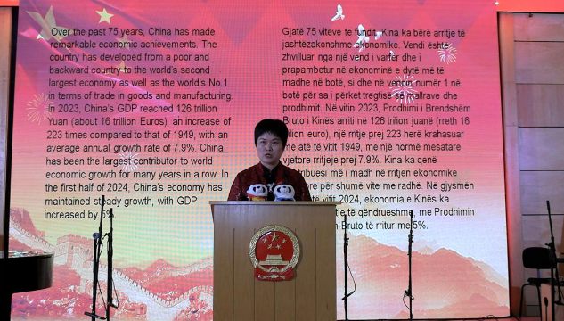 75-vjetori i marrëdhënieve diplomatike me Shqipërinë, ambasadorja e Kinës: Nxisim bashkëpunimin dhe shkëmbimet mes popujve