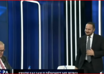 VIDEO / Rakipi tallet me Salianjin LIVE: Shyqyr që s’të arrestuan deri tani, se do ngelnim pa emision…