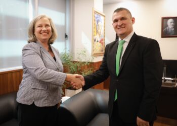 Zyrtarja e DASH takohet me Altin Dumanin, Hyland: Reforma në Drejtësi, rol vendimtar për aspiratat euroatlantike