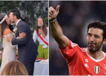 FOTO/ Buffon martohet me gazetaren për të cilën braktisi gruan! Brenda dasmës madhështore