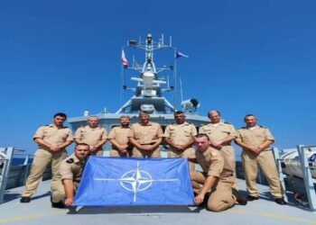 Anija “Oriku”, stërvitje të përbashkët me anijen gjermane Pegnitz M1090