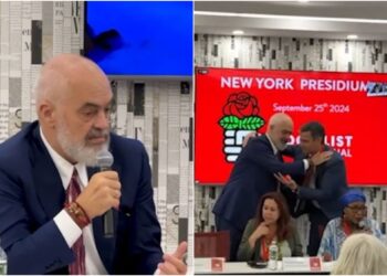 “Krenarë për Shqipërinë”/ Rama në New York, merr pjesë në takimin vjetor të Presidiumit të Internacionales Socialiste