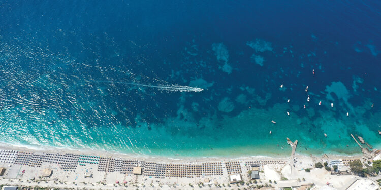 The coasts of Albania are rich with beautiful beaches and many visitors