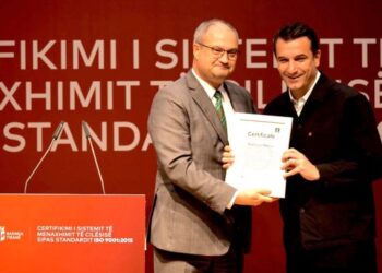Policia Bashkiake certifikohet nga gjermanët e DEKRA-s, Veliaj: Qyteti më i sigurtë në rajon!