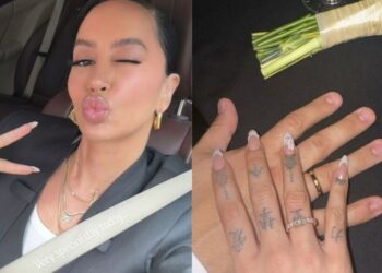 Iku beqaria! Dafina Zeqiri kurorëzon martesën me Kreshnik Gjergjin, shkëlqen me fustanin e nusërisë (FOTO)