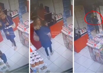 VIDEO/Gruaja tenton të rrëmbejë fëmijën në një supermarket në Tiranë