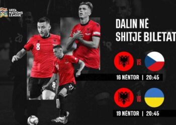 UEFA Nations League/ Dalin në shitje biletat për ndeshjet e nëntorit që luhen në “Air Albania”, Shqipëri – Çeki & Shqipëri – Ukrainë