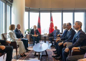 Rama takohet me Erdogan në Samitin e OKB, presidenti turk: Do të vazhdojmë t’i forcojmë lidhjet në të gjitha fushat