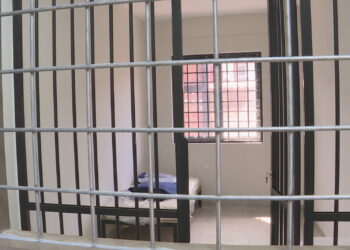 Brenda bllokut të sigurisë, ku u dërgua Ilir Meta pas arrestimit. Aty ndodhet edhe Çyrbja