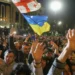 Mijëra gjeorgjianë protestojnë në Tbilisi kundër “vjedhjes” së zgjedhjeve