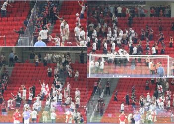 Incident në Gjeorgji, ultrasit vendas sulmojnë tifozët e kombëtares shqiptare (FOTO)