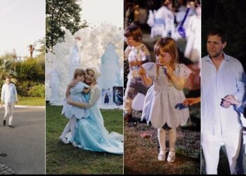 VIDEO/Princ Leka dhe partnerja e re i organizojnë Geraldinës ditëlindjen përrallore