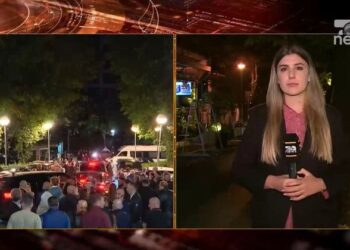 VIDEO / E rëndë! Militantët e PD dhunojnë gazetarët poshtë shtëpisë së Berishës, ja pamjet