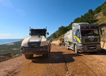 Aksi më panoramik në vend, Rama tregon si duket kantieri i rrugës Shëngjin-Velipojë