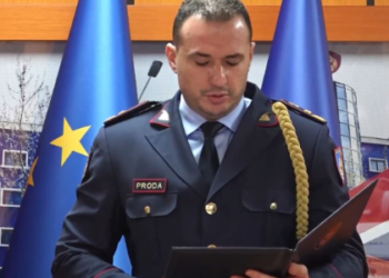 “Betohem!”/ Ilir Proda merr zyrtarisht detyrën e drejtorit të Përgjithshëm të Policisë së Shtetit