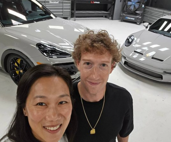 FOTO/ Mark Zuckerberg personalizon ‘Porsche Cayenne Turbo GT’ për bashkëshorten: Priscilla donte një minibus, por…