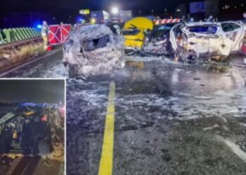 Aksident i shumëfishtë në autostradën, 4 të vdekur dhe 12 të plagosur
