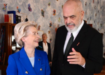 Von der Leyen, nga Tirana: Shqipëria po bën hapa të mëdhenj drejt BE-së