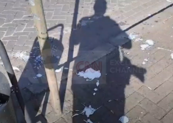VIDEO / Fredi Beleri sulmohet në mes të Tiranës me vezë dhe shishe kosi