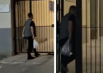 VIDEO/Djali i Ilir Metës shkon ta takojë ish-Presidentin në paraburgim