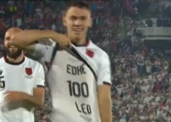 VIDEO/ Gjeniale ideja! Kristjan Asllani uron nipin me gol nga Gjeorgjia: Edhe 100 Leo
