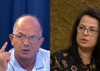 “Ke mbaruar me 5-a”, Sazan Guri debat me gjuhëtaren: Shqipen ta studiojmë ne inxhinierët, jo ti…