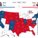 Rezultatet LIVE/ Trump kryeson me 232 vota elektorale, Harris 216! Ja si ndahen shtetet
