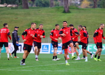 Nations League/ Kombëtarja zhvillon seancën stërvitore në ditën e 4-t të përgatitjeve para sfidës ndaj Çekisë, situata