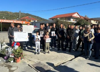 Përplasja për vdekje e 8-vjeçarit/ Dhjetëra qytetarë protestojnë në Peqin për masa nga autoritetet