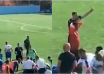 VIDEO/Frikë në ndeshjen e Kategorisë së Dytë, lojtari humbet ndjenjat në fushë