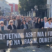 “Qytetërimi, më i fortë se krimi”/ Nis protesta për atentatin me tre viktima në Shkodër