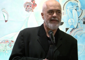 Rama merr pjesë në ekspozitën e piktorit Bakalli: Ka një romantizëm në  punën e tij që e bën atë një personazh dhe një njeri të veçantë