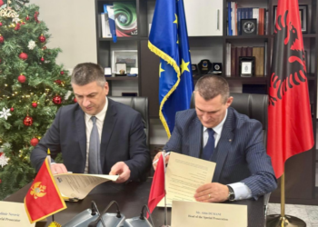 Kreu i SPAK dhe Kryeprokurori Special i Malit të Zi nënshkruajnë Memorandumin e Mirëkuptimit, ja çfarë përmban