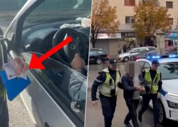 VIDEO/ Tentuan të korruptonin punonjësit e Policisë, bien në pranga 5 shoferë në Durrës