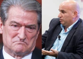 Mero Baze ironizon mediat pranë Berishës pas dekorimit të Dumanit: Ju shtua edhe një detyrë Trumpit