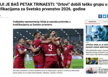 “Do të jetë ferr/ E premtja 13 për Serbinë”, ja si u komentua grupi me Shqipërinë në Beograd