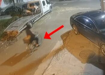 Ndalohet autori i vendosjes së tritolit në Vlorë. Publikohen pamjet kur shkon me biçikletë te lokali