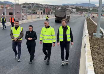 Balluku inspekton Unazën e Madhe të Tiranës: Projekt sfidues, gati në afatin e premtuar
