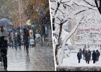 Bien temperaturat në -6 gradë! Reshje shiu dhe dëborë, parashikimi i motit për fundjavën që na pret