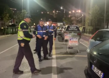“Ishim te festa e punës”, 161 shtetas u arrestuan në 29 ditë pasi po drejtonin automjetin në gjendje të dehur