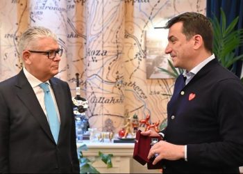 ‘Giro d’Italia’ në Tiranë, Veliaj pret Presidentin e Federatës Evropiane të Çiklizmit: Do shkëlqejmë sërish!