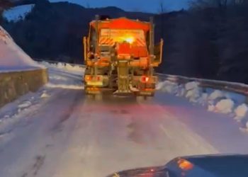 Shkodër, Beci: Vetëm Kir-Shosh e bllokuar për shkak të borës e dherave, shoferët të lëvizin me zinxhirë