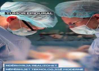 Koçiu ndan pamjet: Ndërhyrje e rrallë tek pacientja 24-vjeçare me pajisje të avancuara te Neurokirurgjia