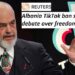 “Reuters”: Ndalimi i TikTok në Shqipëri ndez debate mbi lirinë e fjalës