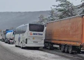 Greqia nuk e hap kufirin për mjetet e rënda, autobusë e kamionë presin në Kapshticë