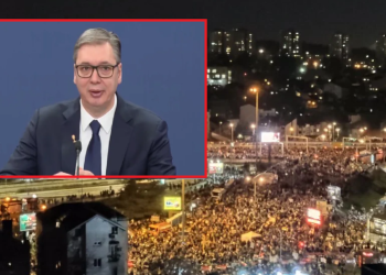 Vuçiç “dorëzohet” para protestave të studentëve, kërkon ristrukturimin e qeverisë serbe