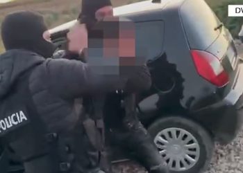 VIDEO / “Furnizonte” Divjakën me kokainë e kanabis, shihni si arrestohet i riu…