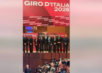 Rama publikon pamje nga eventi në Romë: Shqipëria u prezantua si destinacioni i “Giro d’Italia 2025”